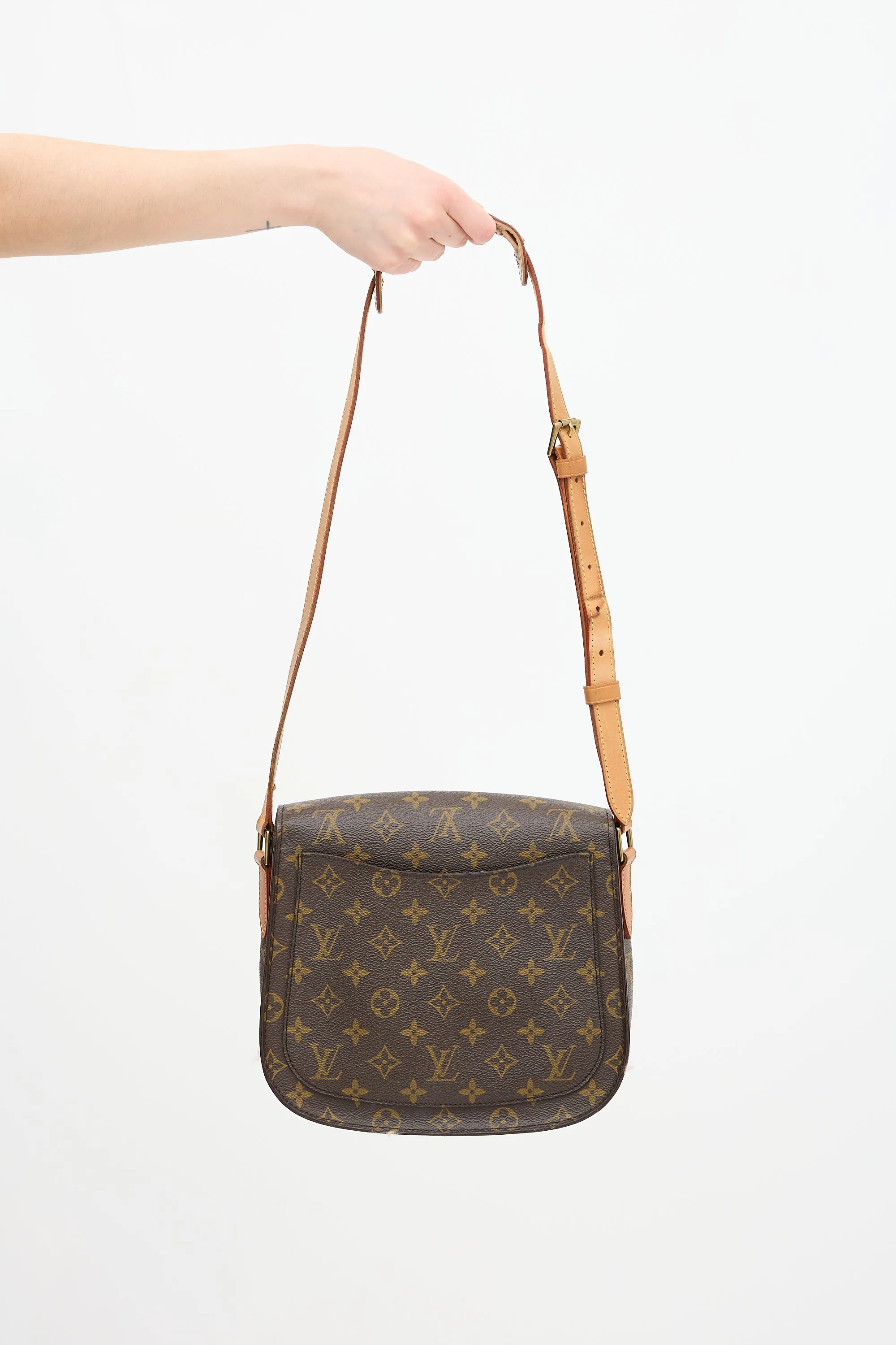 1990 Monogram Saint Cloud Messenger Bag
