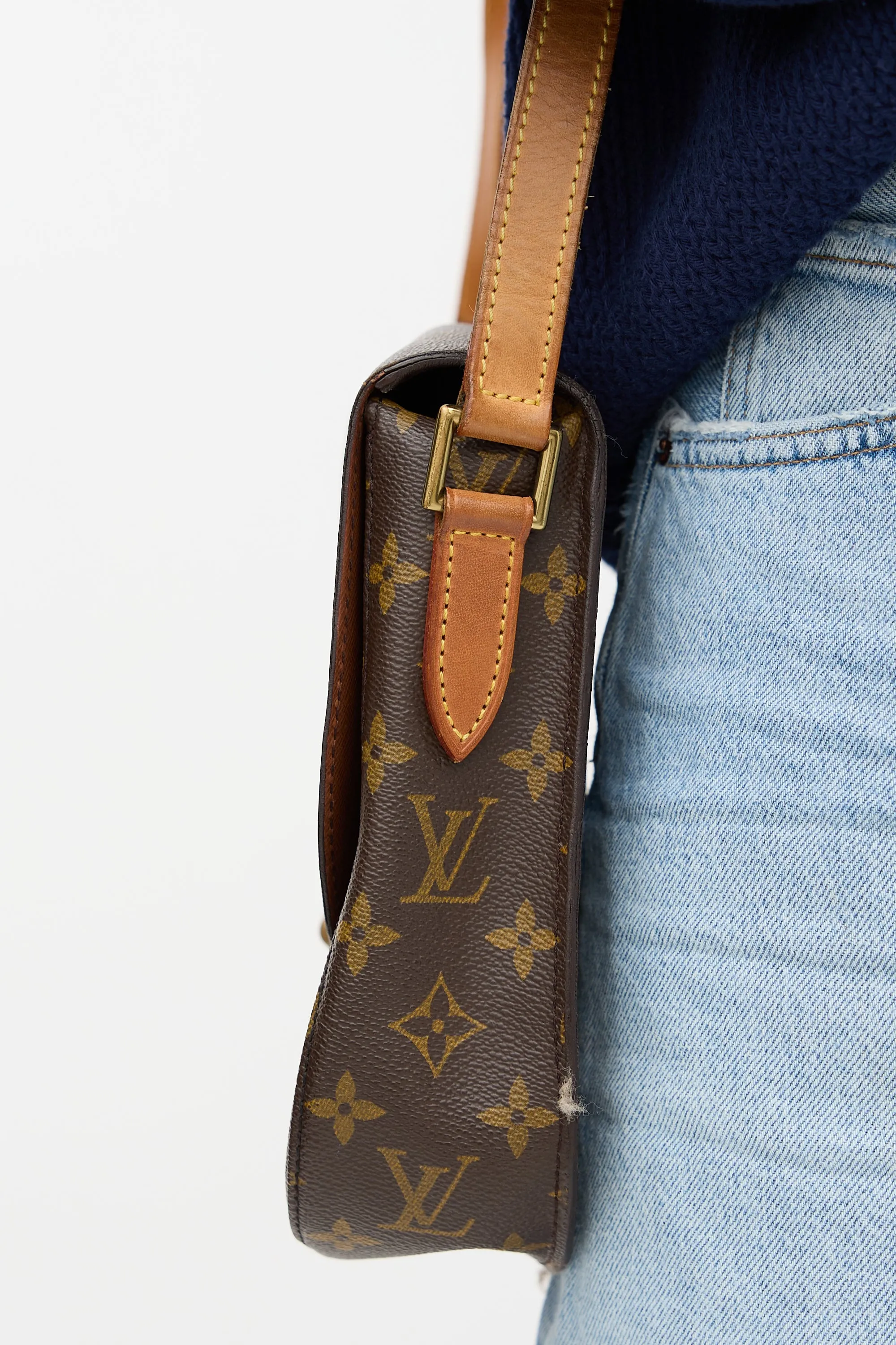 1990 Monogram Saint Cloud Messenger Bag