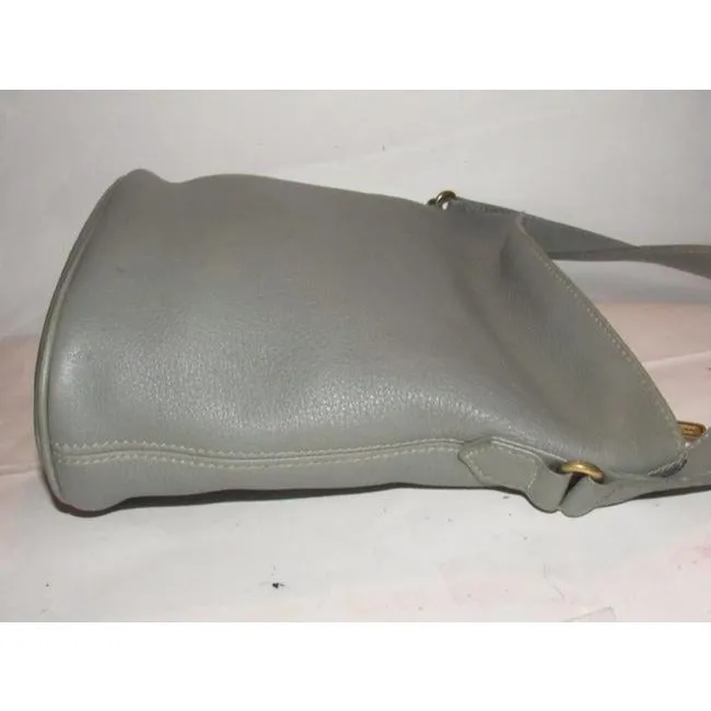 Coach Vintage Pursesdesigner Purses Sage Green Buttery Soft Leather And Brass Hardware Cross Body Ba