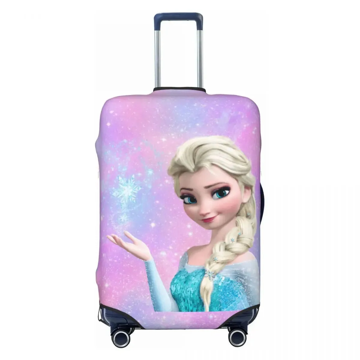 Custom Cartoon Frozen Princess Luggage COVER ONLY  Travel Suitcase Protective Covers Fits 18-32 Inch