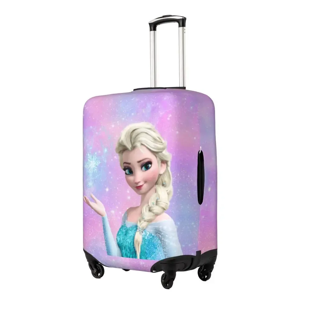 Custom Cartoon Frozen Princess Luggage COVER ONLY  Travel Suitcase Protective Covers Fits 18-32 Inch