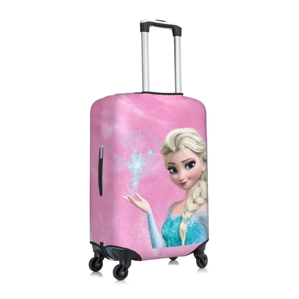 Custom Cartoon Frozen Princess Luggage COVER ONLY  Travel Suitcase Protective Covers Fits 18-32 Inch