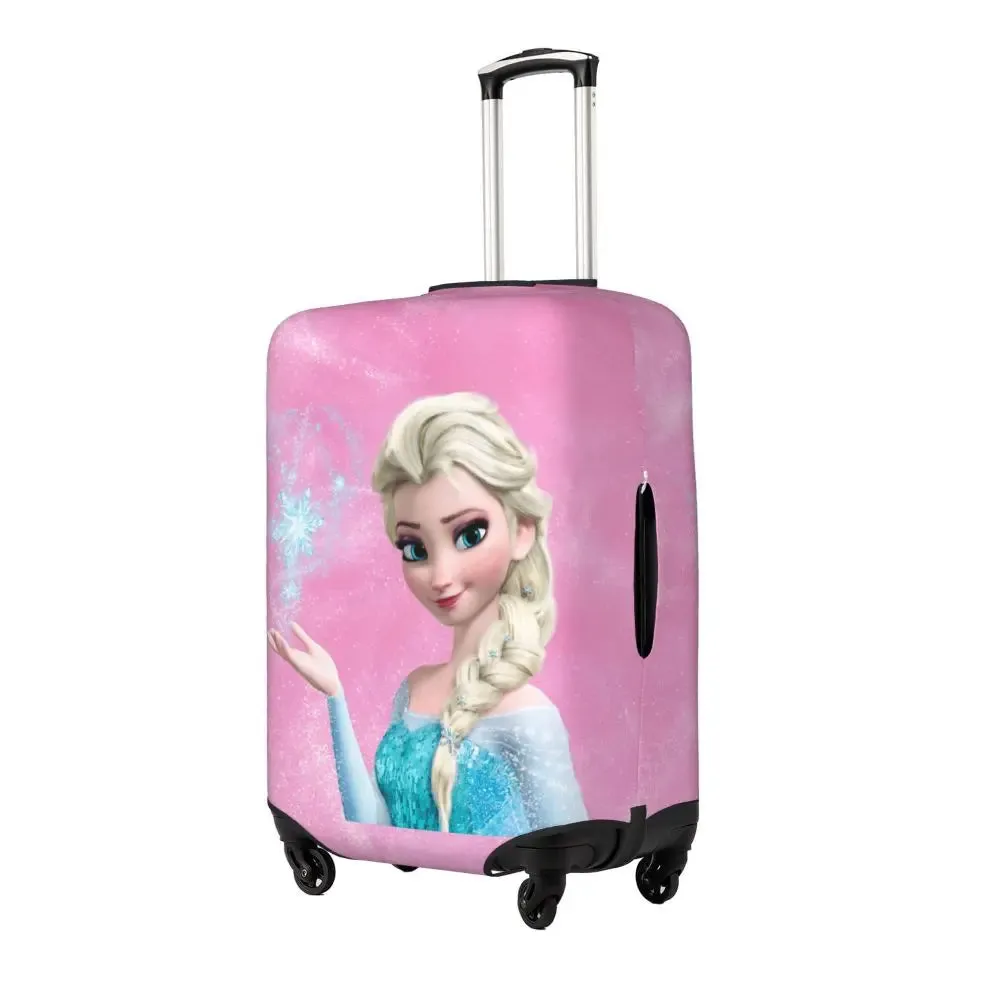 Custom Cartoon Frozen Princess Luggage COVER ONLY  Travel Suitcase Protective Covers Fits 18-32 Inch