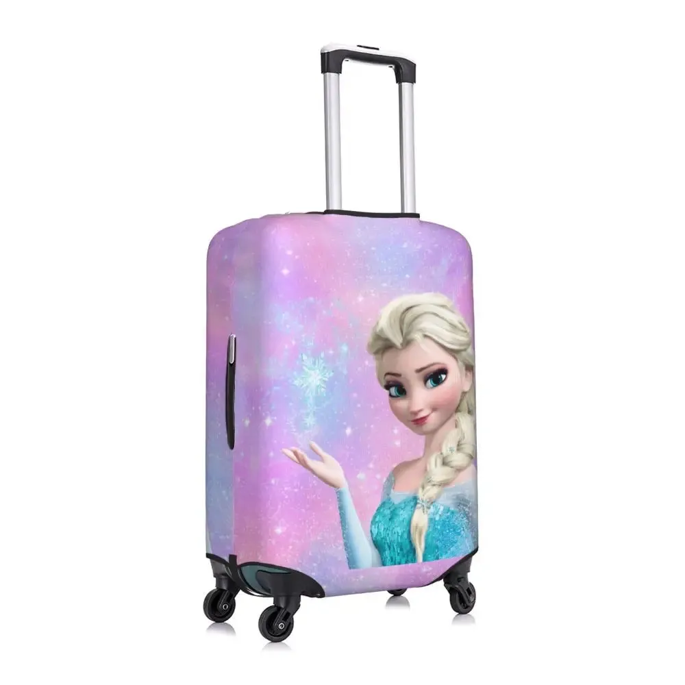 Custom Cartoon Frozen Princess Luggage COVER ONLY  Travel Suitcase Protective Covers Fits 18-32 Inch