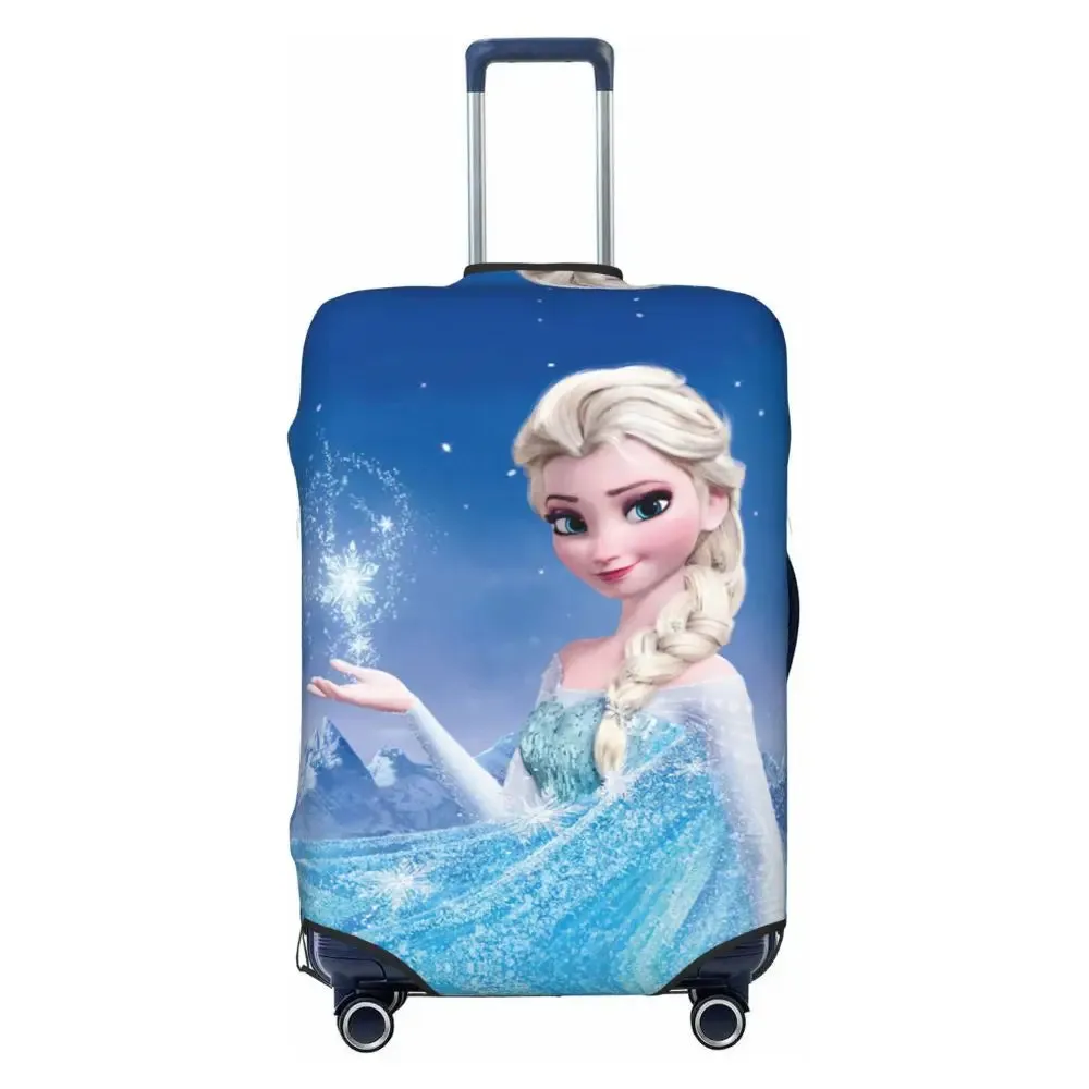 Custom Cartoon Frozen Princess Luggage COVER ONLY  Travel Suitcase Protective Covers Fits 18-32 Inch