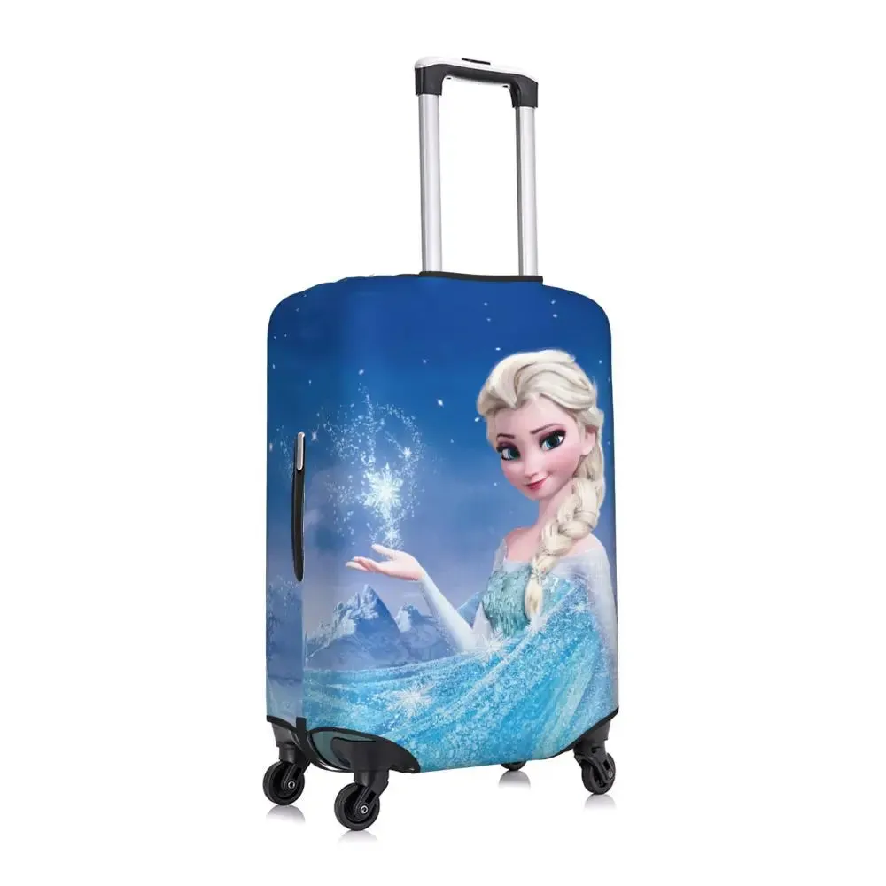 Custom Cartoon Frozen Princess Luggage COVER ONLY  Travel Suitcase Protective Covers Fits 18-32 Inch