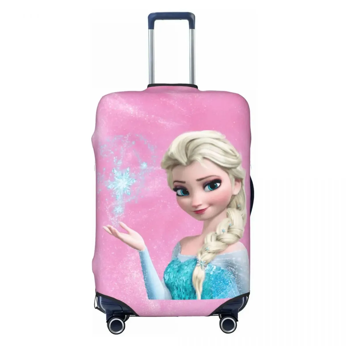 Custom Cartoon Frozen Princess Luggage COVER ONLY  Travel Suitcase Protective Covers Fits 18-32 Inch