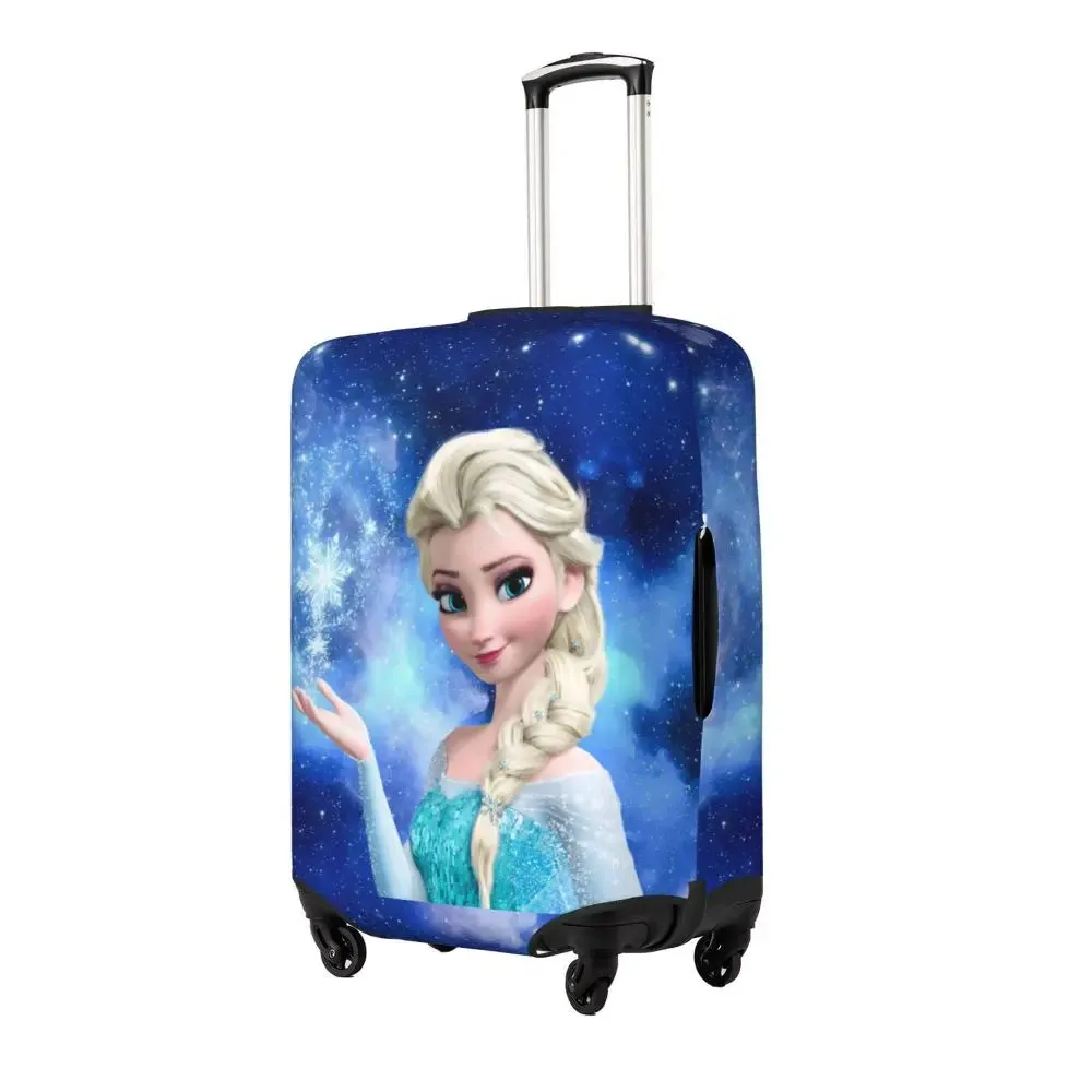 Custom Cartoon Frozen Princess Luggage COVER ONLY  Travel Suitcase Protective Covers Fits 18-32 Inch