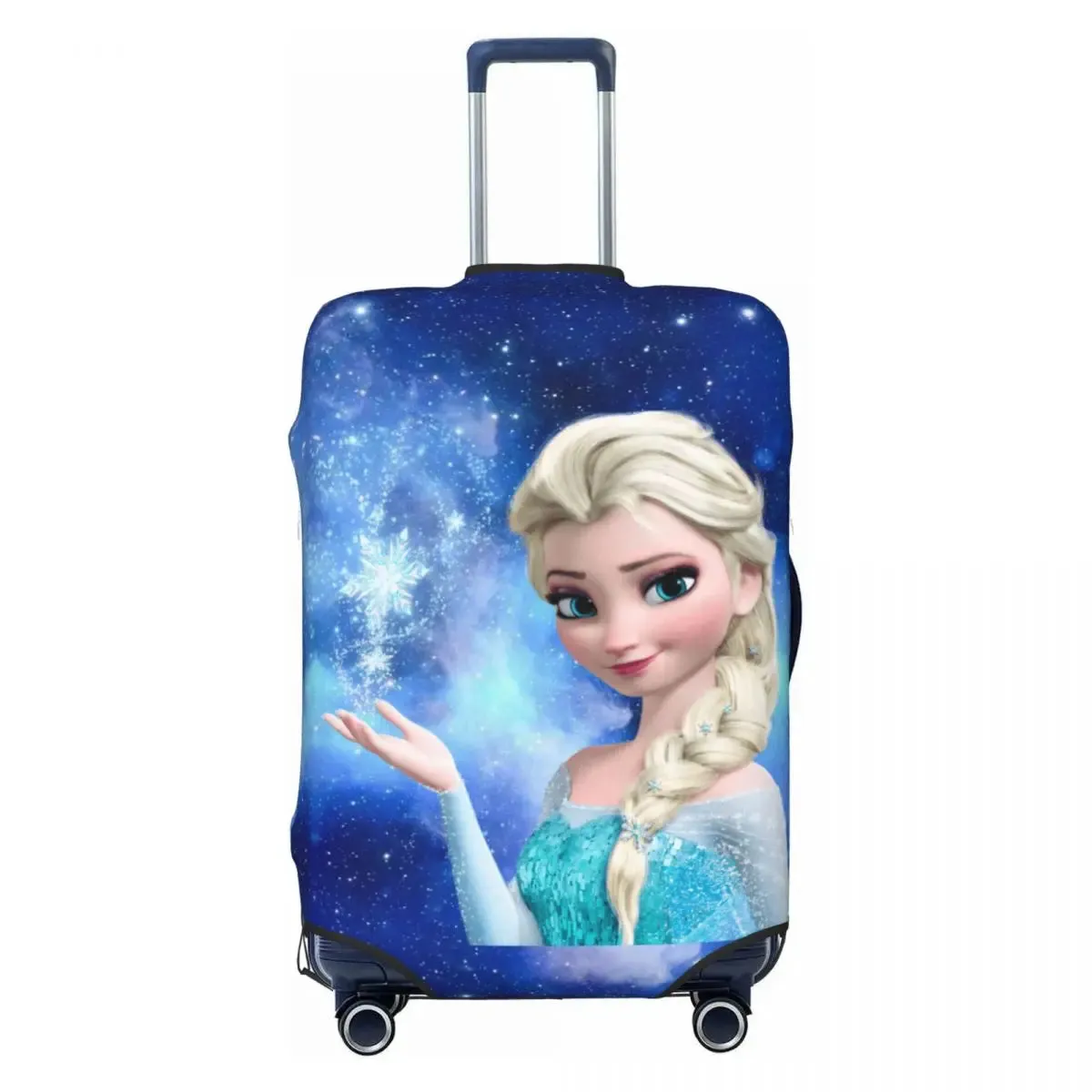 Custom Cartoon Frozen Princess Luggage COVER ONLY  Travel Suitcase Protective Covers Fits 18-32 Inch