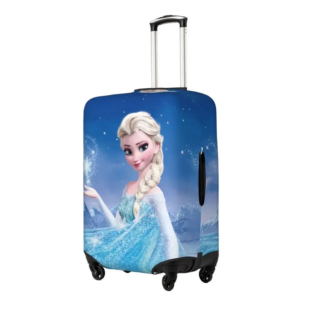 Custom Cartoon Frozen Princess Luggage COVER ONLY  Travel Suitcase Protective Covers Fits 18-32 Inch