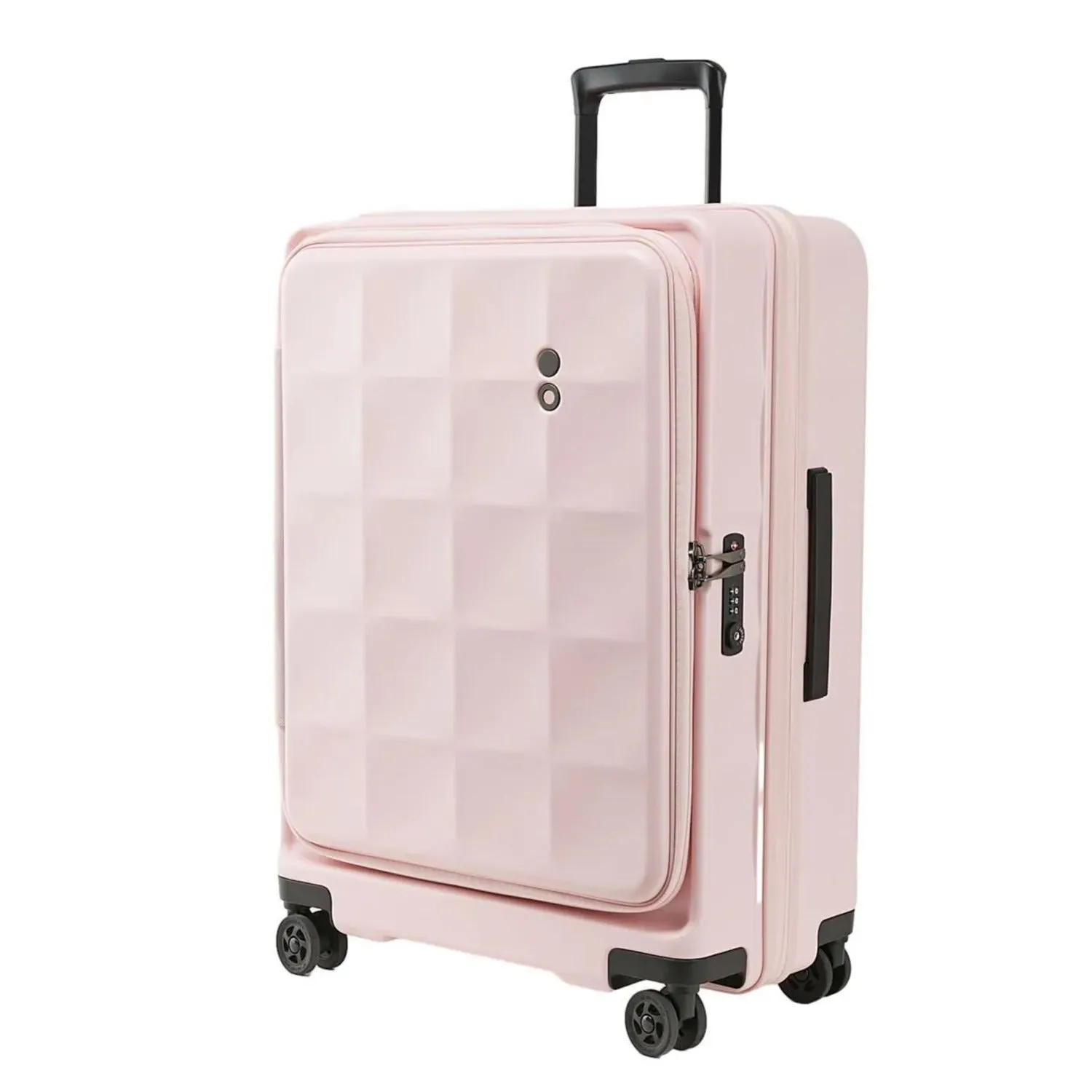 Echolac Square FX 24" Carry On Expandable Luggage With Front Access Opening