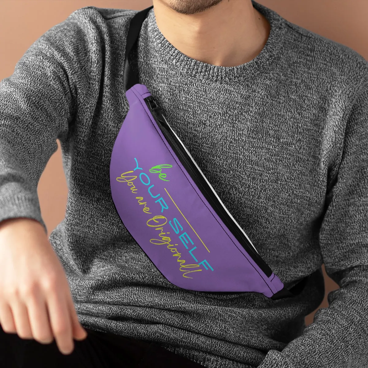 Fanny Pack ( Be yourself Purple )