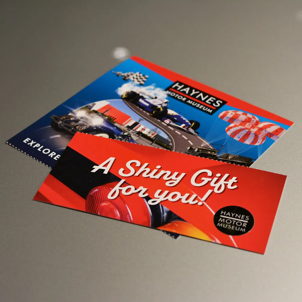 Gift Voucher - Experience Haynes Motor Museum