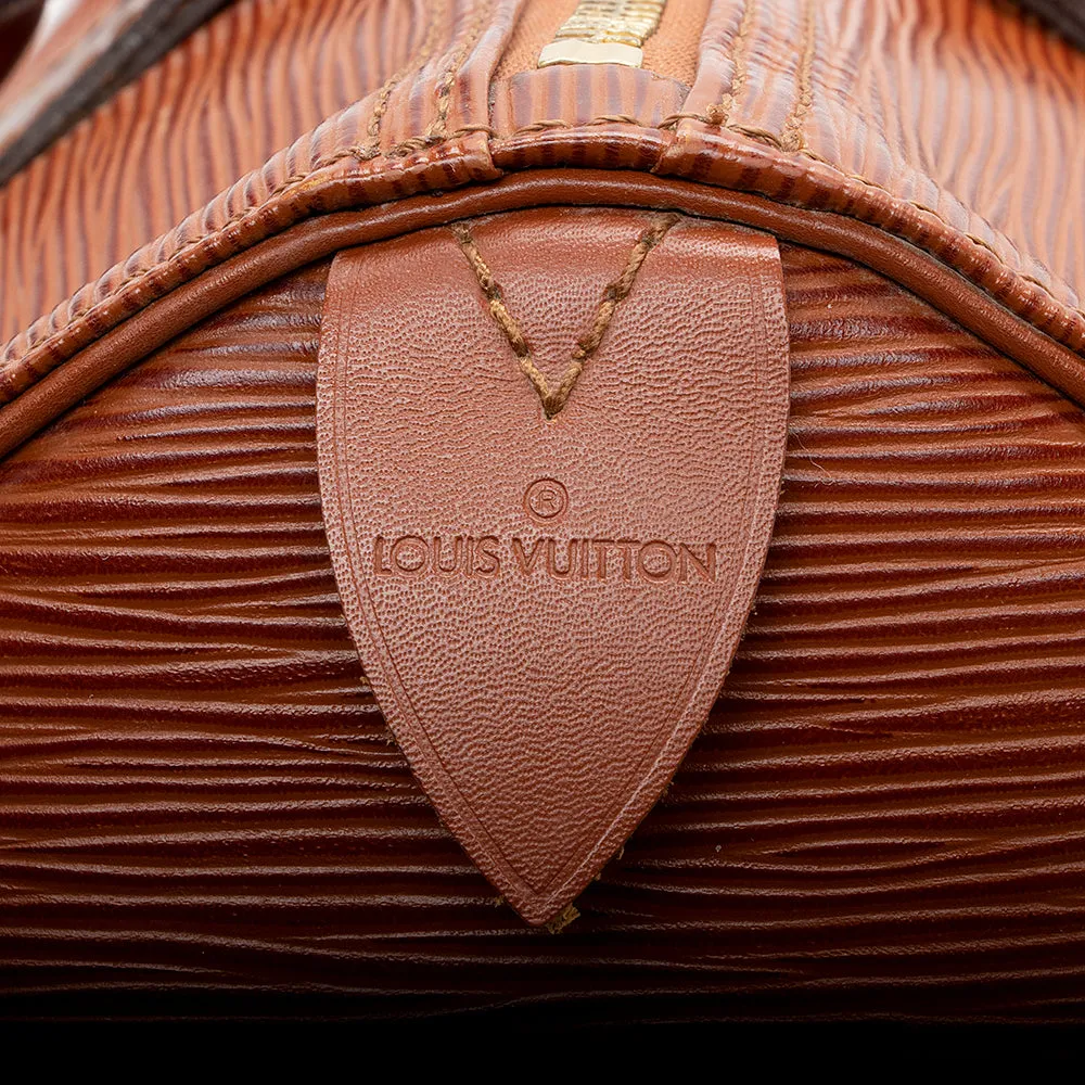 Louis Vuitton Vintage Epi Leather Speedy 30 Satchel (SHF-16337)