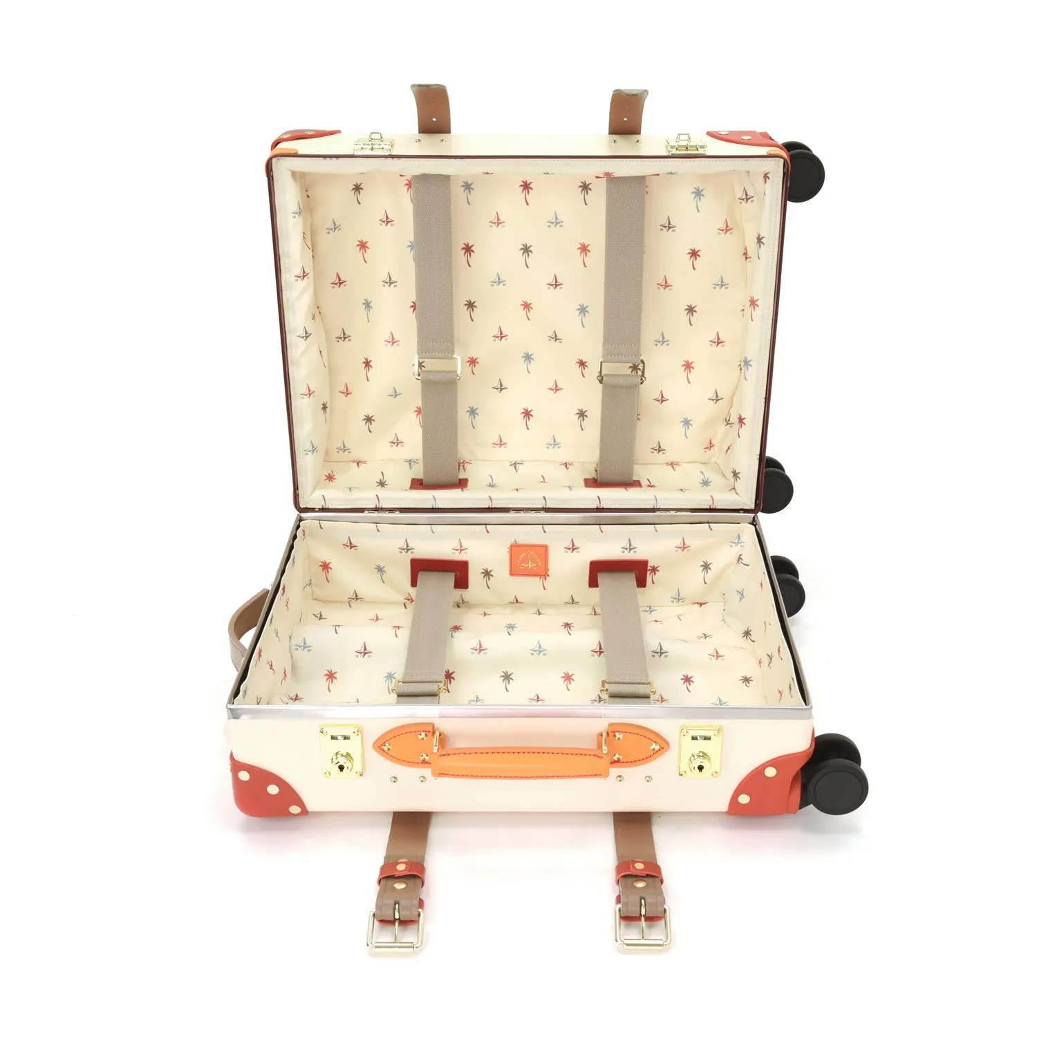 Melrose · Carry-On - 4 Wheels | Ivory/Multi