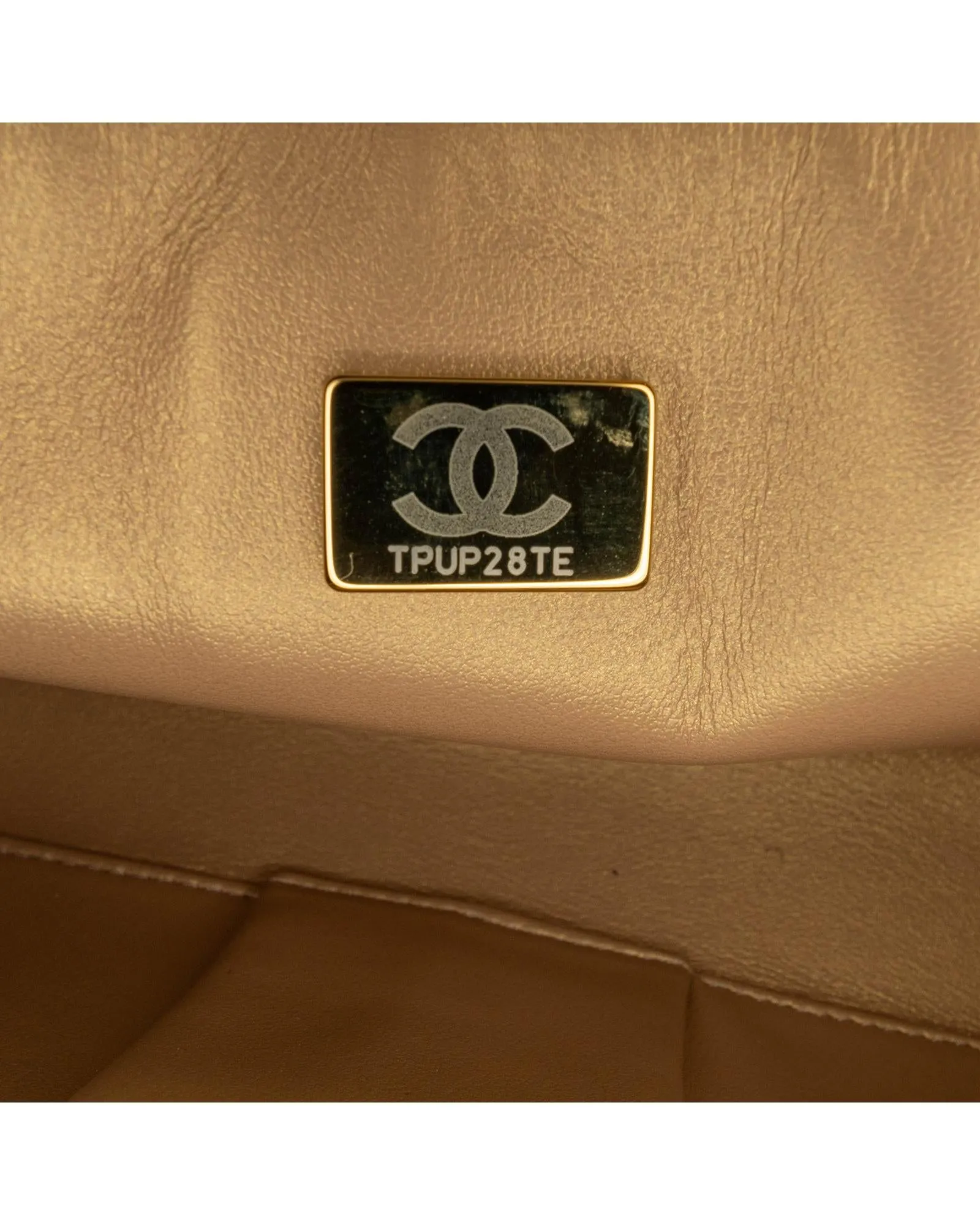 Mini Quilted Lambskin Flap Satchel with Gold Plated Trim