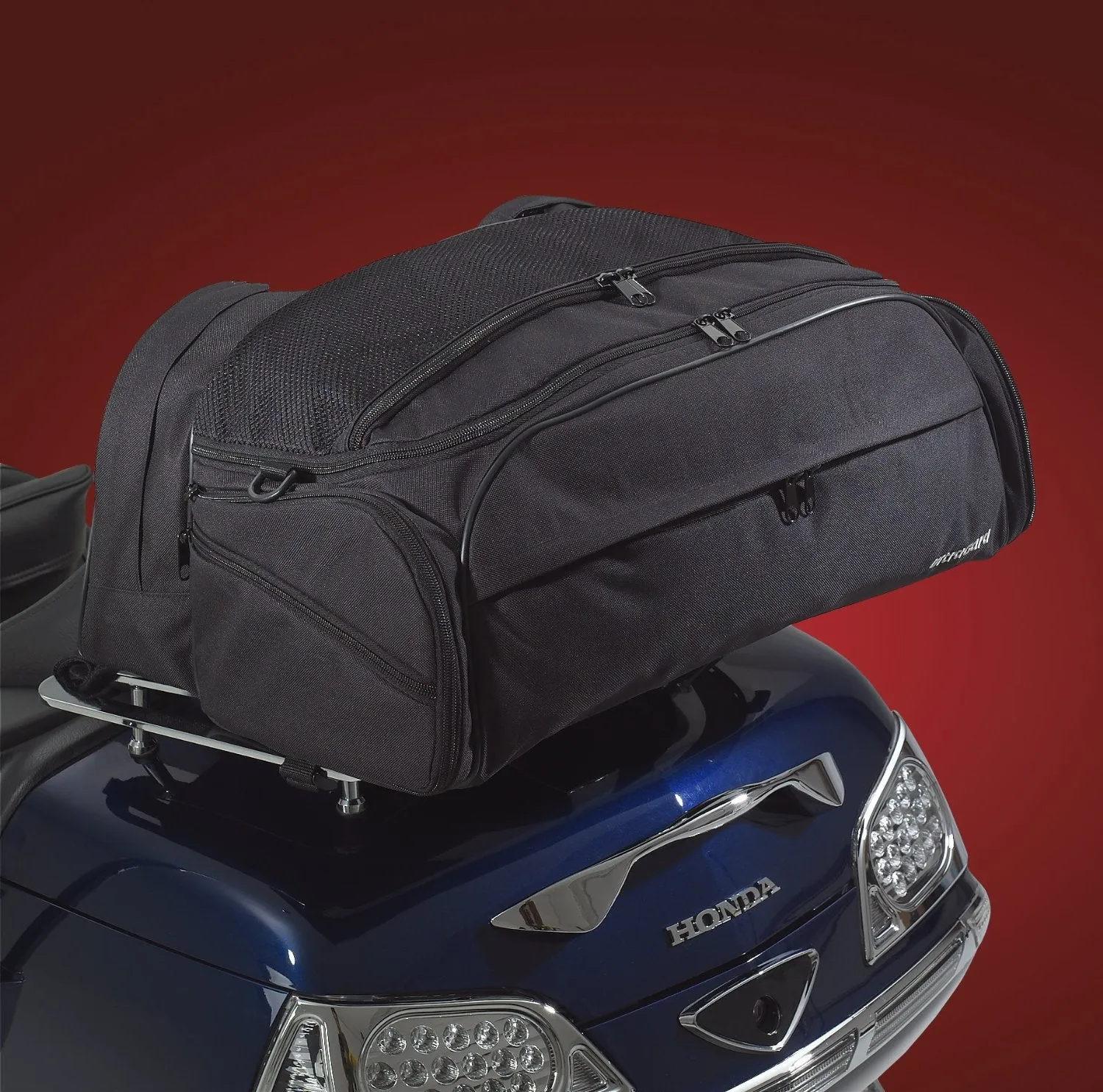 Show Chrome 4-603 Ultragard Touring Luggage Rack Bag, Multiple Compartments Show Chrome 4-603